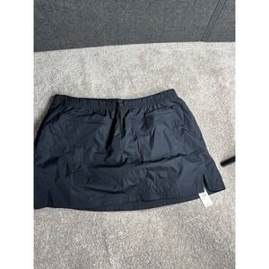 NWT OFFLINE By Aerie Tiebreaker Black Skort size Large Retails $60